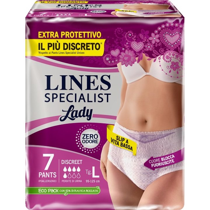 LINES SPECIALIST PANTS DISCREET L FARMA 7 PEZZI