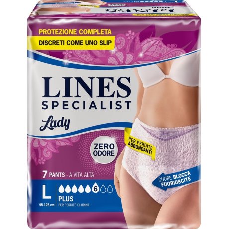 LINES SPECIALIST PANTS PLUS L FARMA 7 PEZZI