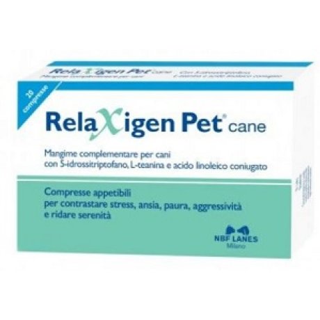 RELAXIGEN PET CANE BLISTER 20 COMPRESSE APPETIBILI