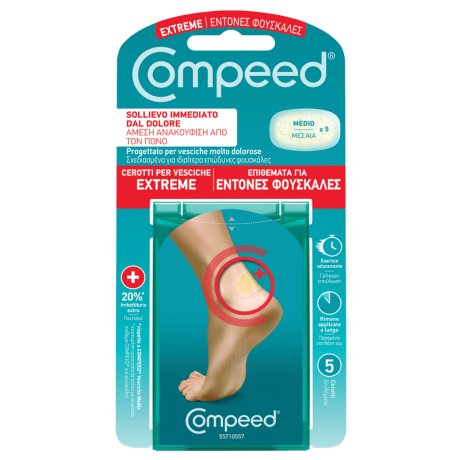 COMPEED CEROTTI PER VESCICHE EXTREME 5 PEZZI