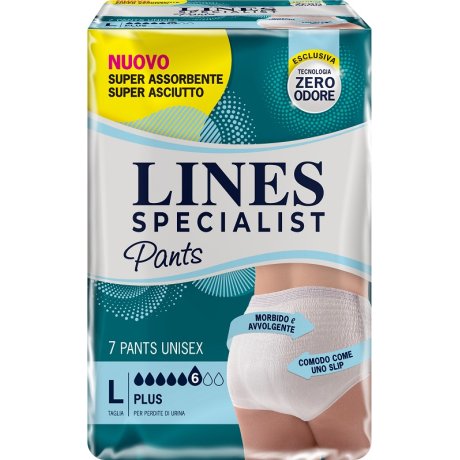 LINES SPECIALIST PANTS PLUS UNISEX L 7 PEZZI