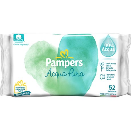 WIPES PAMPERS NATURELLO 52 SALVIETTE