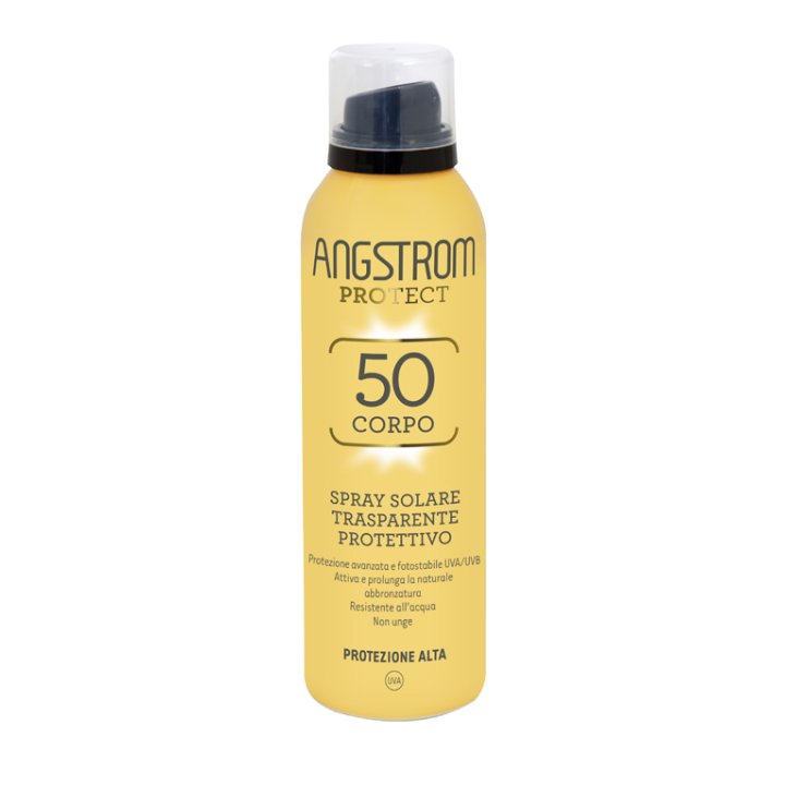 ANGSTROM PROTECT 50 CORPO SPRAY SOLARE TRASPARENTE 150 ML