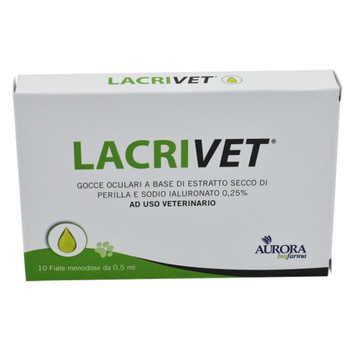 LACRIVET CCE OCULARI STRIP 10 FLACONCINI 0,5 ML