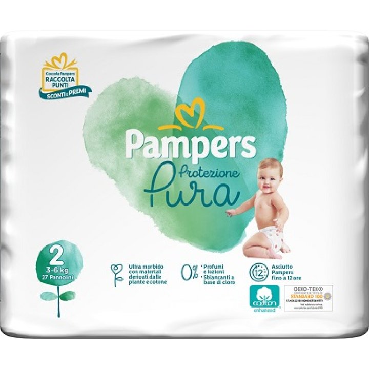 PAMPERS NATUR MINI CP 27 PEZZI