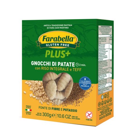 FARABELLA GNOCCHI PATATE RISO INTEGRALE E TEFF 300 G