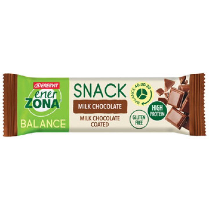 ENERZONA SNACK MILK CHOCO 33 G