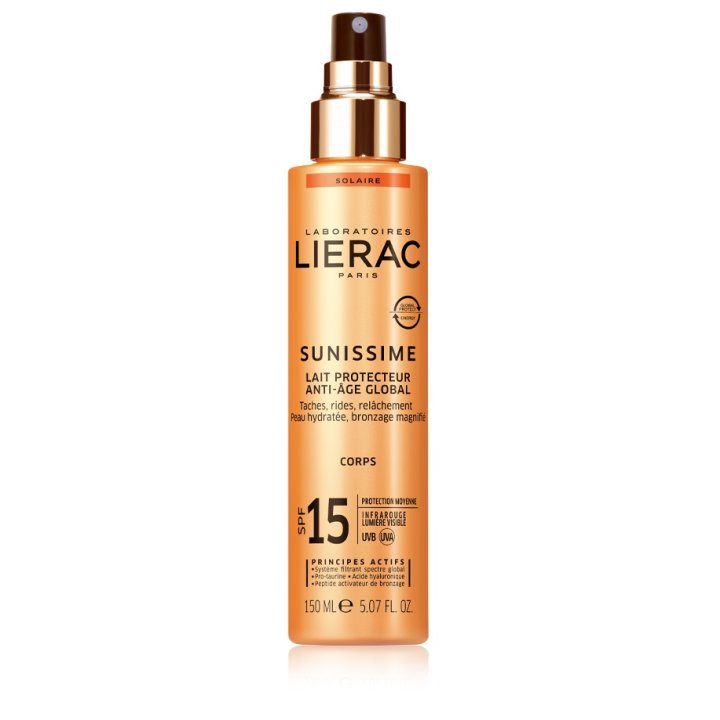 LIERAC SUNISSIME LATTE CORPO SPF15 150 ML