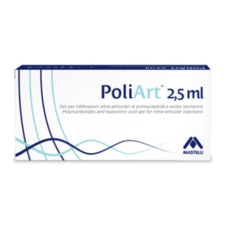 SIRINGA INTRA-ARTICOLARE POLIART 20MG/ML ACIDO IALURONICO 2,5 ML