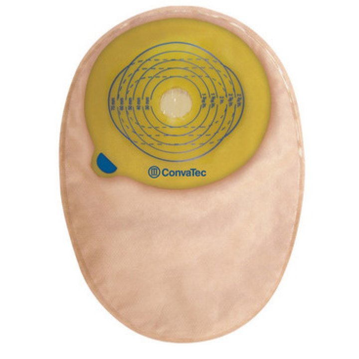 SACCA PER COLOSTOMIA ESTEEM+ FONDO CHIUSO PRETAGLIATO 40 MM CON FINESTRA GRANDE 30 PEZZI