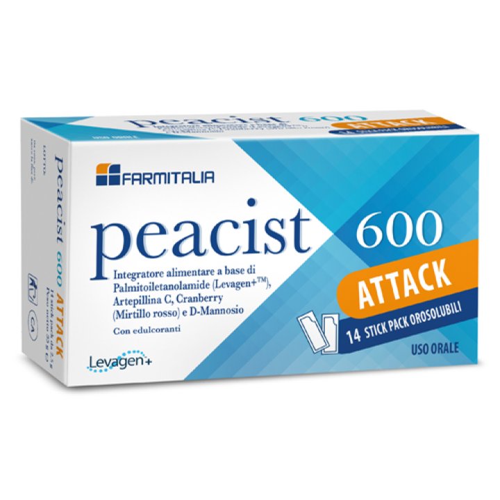 PEACIST 600 ATTACK 14 STICK PACK OROSOLUBILI