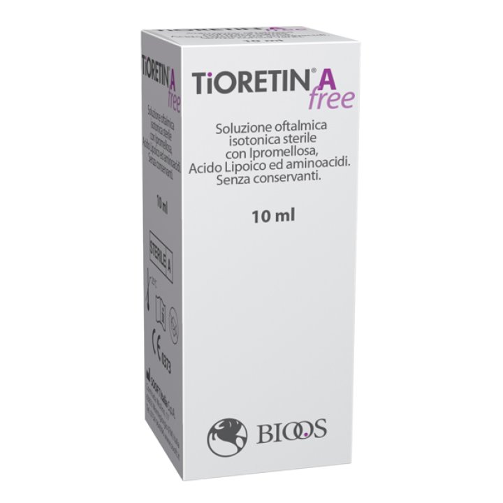 TIORETIN A FREE COLLIRIO SOLUZIONE OFTALMICA 10 ML