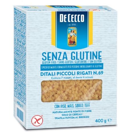 DE CECCO DITALI PICCOLI RIGATI N.69 400 G