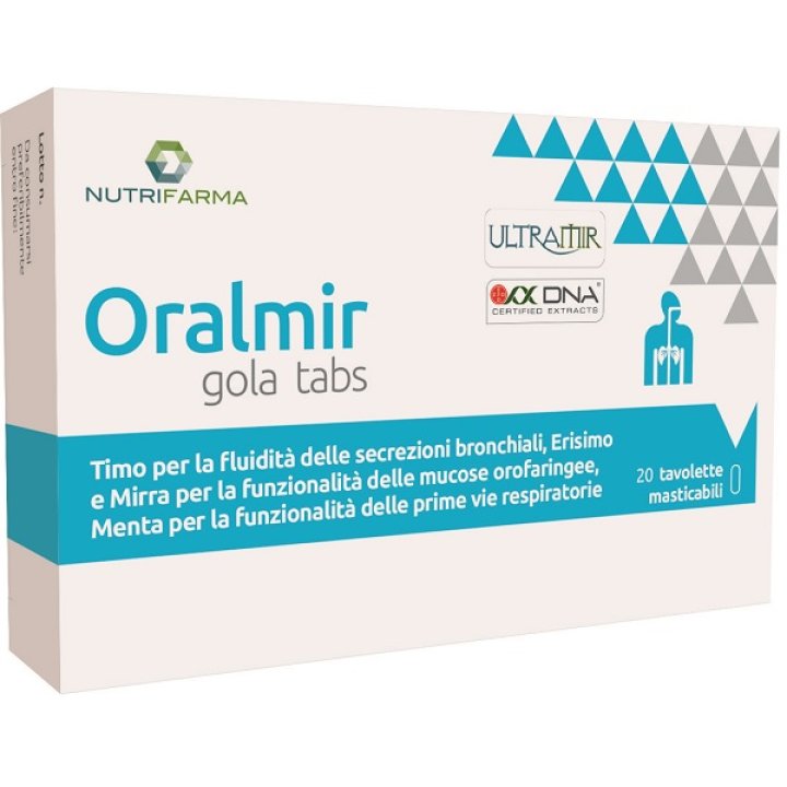 ORALMIR GOLA TABS 20CPR