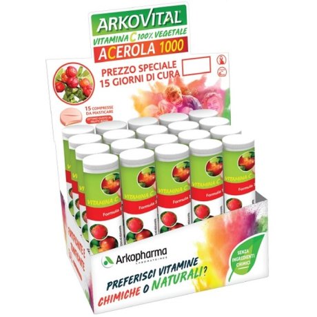 ARKOVITAL ACEROLA 1000 15 COMPRESSE