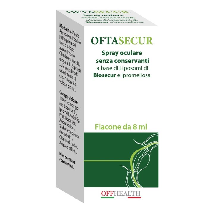 OFTASECUR SPRAY OCULARE 8 ML