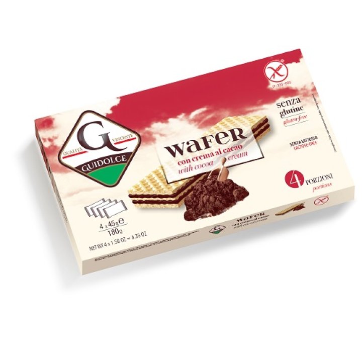 WAFER GUSTO CACAO 4X45 G