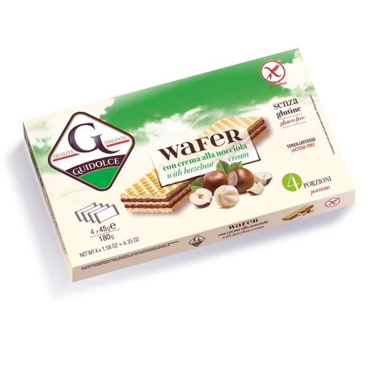 WAFER GUSTO NOCCIOLA 4X45 G