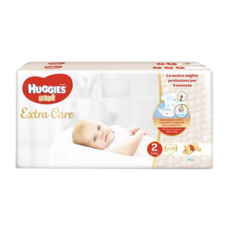 HUGGIES EXTRA CARE GR 2 40PZ