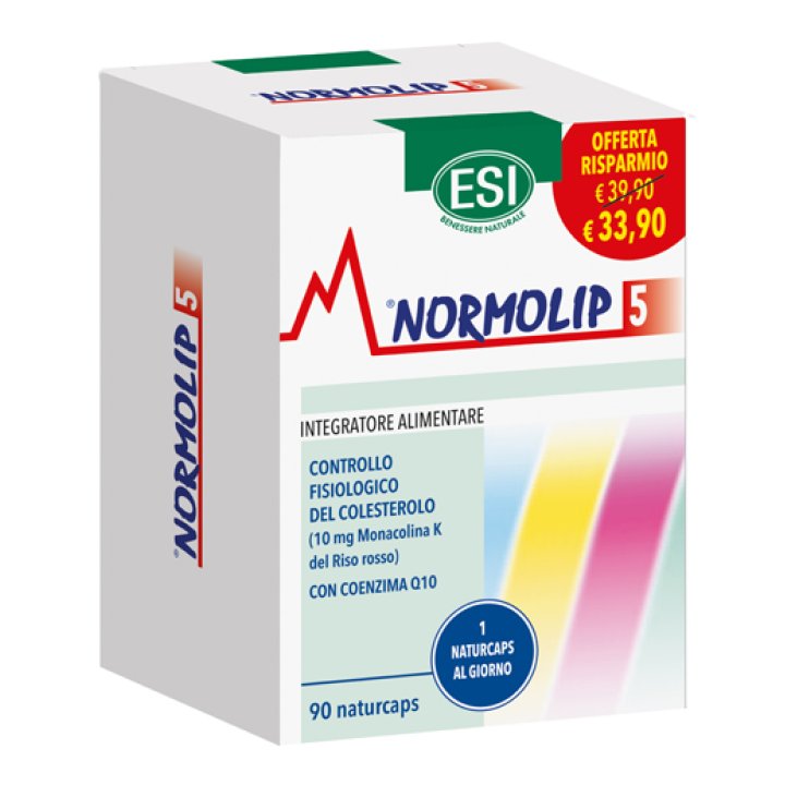 ESI NORMOLIP 5 90 NATURCAPS TAGLIO PREZZO