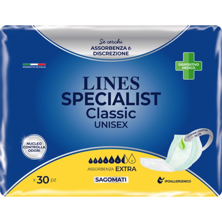 PANNOLONE LINES SPECIALIST CLASSIC SAMATO EXTRA 30 PEZZI