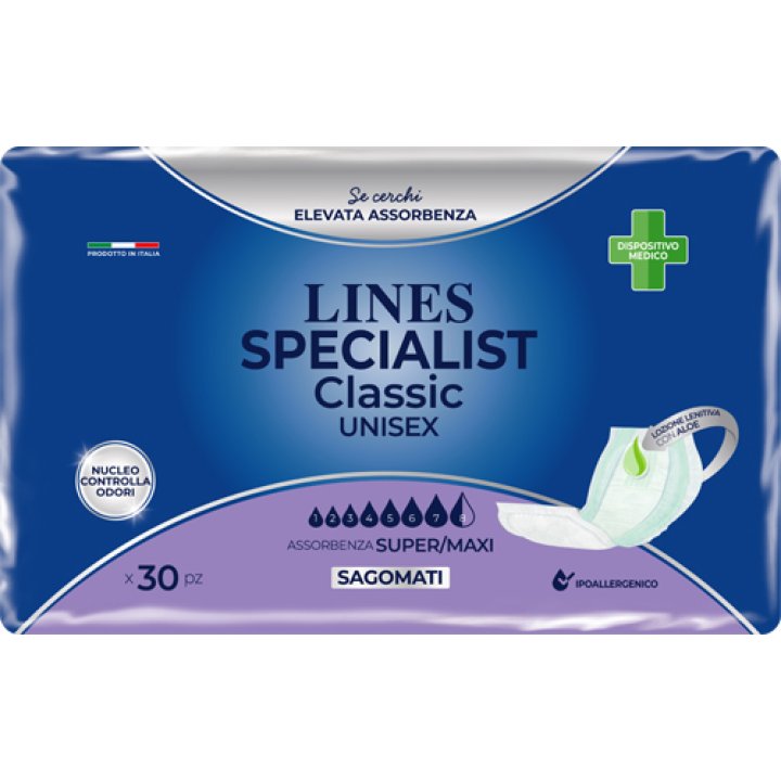 PANNOLONE SAMATO LINES SPECIALIST CLASSIC MAXI 30 PEZZI