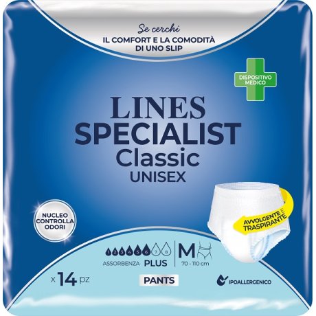 LINES SPECIALIST CLASSIC PANTS PLUS M 14 PEZZI