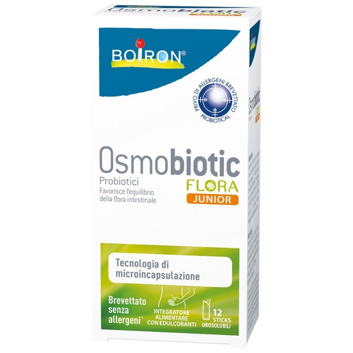 OSMOBIOTIC FLORA JUNIOR 12 STICKS OROSOLUBILI