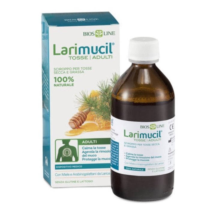 LARIMUCIL TOSSE TOSSE ADULTI SCIROPPO CE 0476V 230 G 175 ML