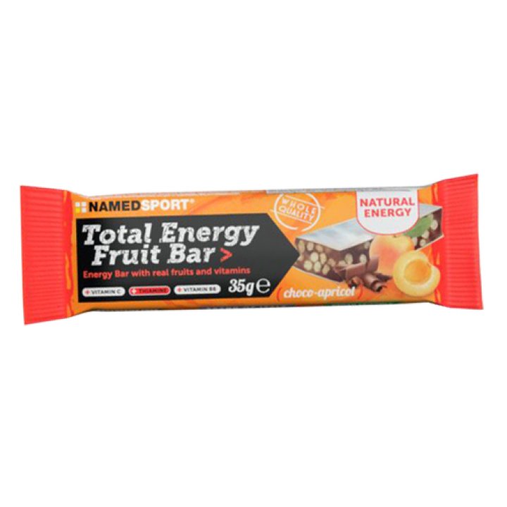 TOTAL ENERGY FRUIT BAR CHOCO-APRICOT 35 G