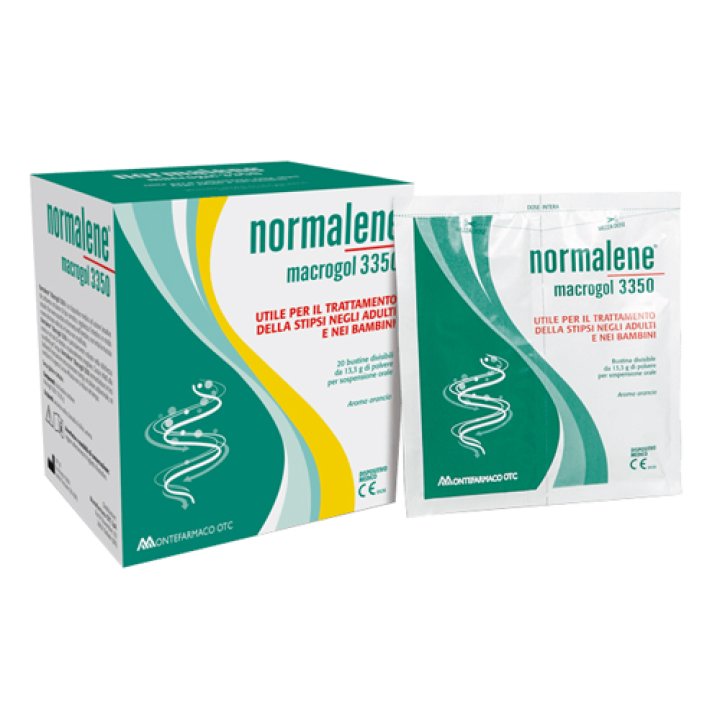 NORMALENE MACROL 3350 20 BUSTINE DA 13,3 G