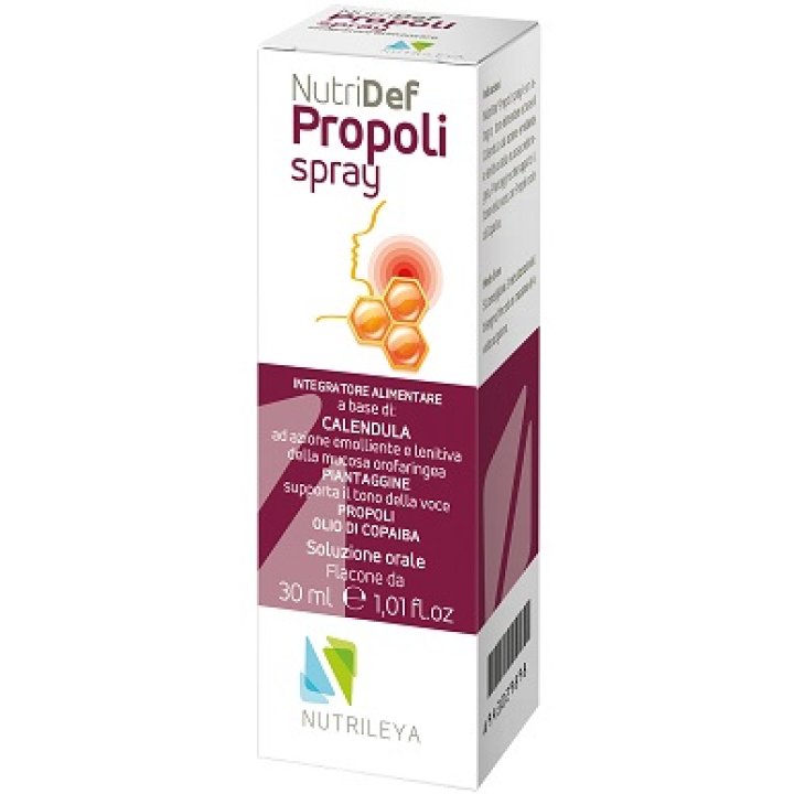 NUTRIDEF SPRAY PROPOLI 30 G - NUTRILEYA