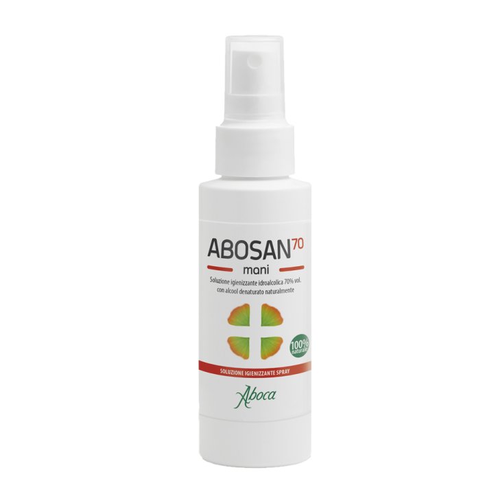 ABOSAN70 SOLUZIONE IGIENIZZANTE MANI 100 ML SPRAY