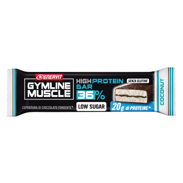 GYMLINE 20G PROTEINBAR LS COCONUT 55 G