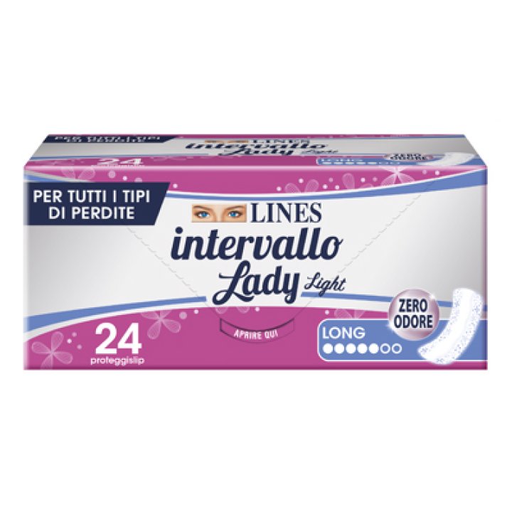 LINES INTERVALLO LADY LIGHT LONG 24 PEZZI