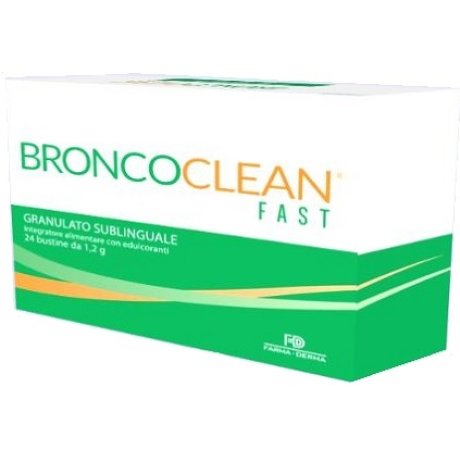 BRONCOCLEAN FAST GRANULATO SUBLINGUALE 24 BUSTINE