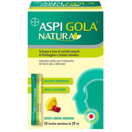 ASPI GOLA NATURA 16 BUSTINE MONODOSE DA 10 ML