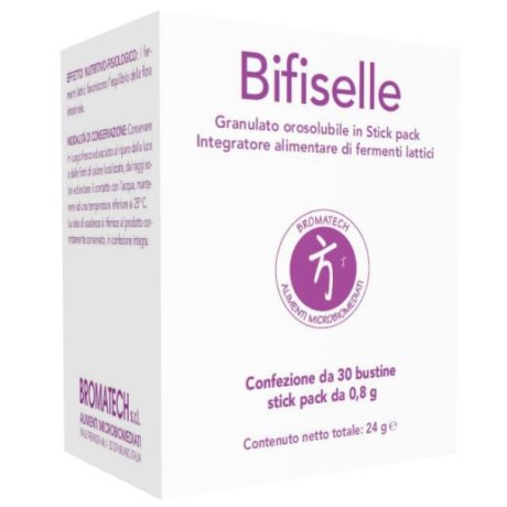 Bromatech Bifiselle granulato orosolubile - 30 Bustine Stick Pack 