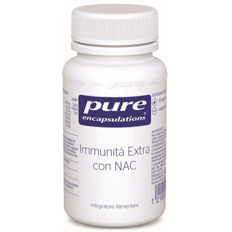PURE ENCAPSULATIONS IMMUNITA\' EXTRA CON NAC 30 CAPSULE PURE ENCAPSULATIONS IMMUNITA\' EXTRA CON NAC 30 CAPSULE