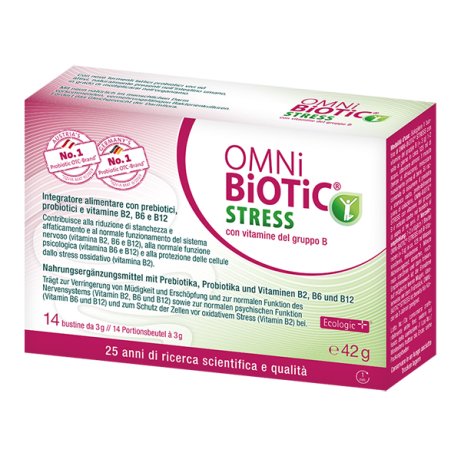 OMNI BIOTIC STRESS VITAMINE GRUPPO B 14 BUSTINE 3 G OMNI BIOTIC STRESS VITAMINE GRUPPO B 14 BUSTINE 3 G