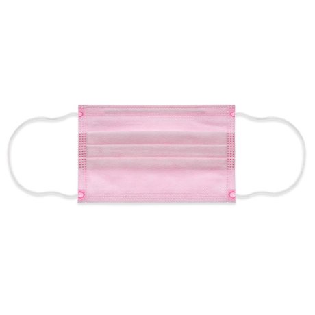 MYMASK PRO TIPO II KIDS MASCHERINA CHIRURGICA A 3 STRATI 10 PEZZI ROSA