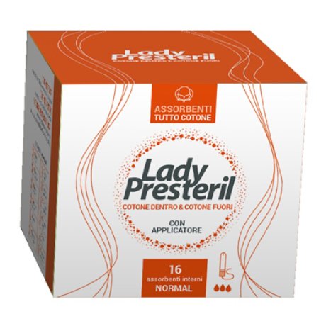 LADY PRESTERIL ASSORBENTI INTERNI NORMAL 16 PEZZI