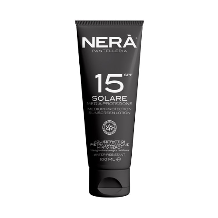 NERA\' PANTELLERIA TRAVEL SIZE CREMA SOLARE MEDIA PROTEZIONE SPF15 100 ML