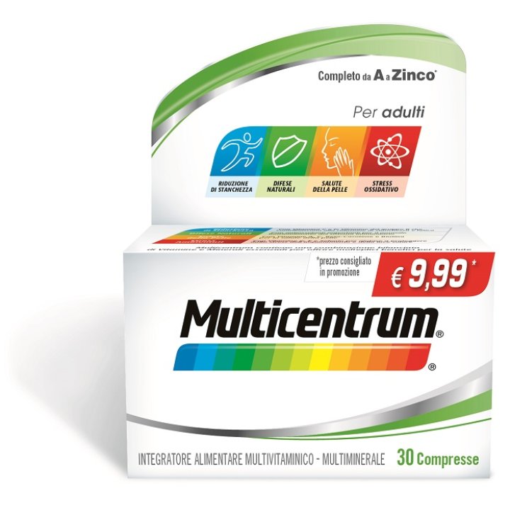 MULTICENTRUM ADULTI 30 COMPRESSE PROMO