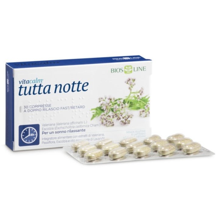 VITACALM TUTTA NOTTE FAST/RETARD 30 COMPRESSE