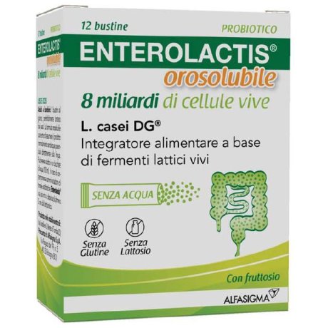 ENTEROLACTIS 8 MILIARDI 12 BUSTINE OROSOLUBILI