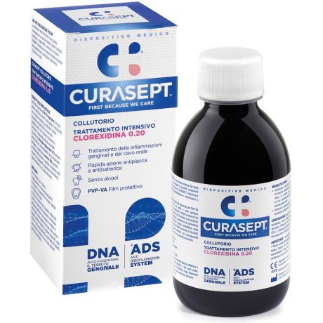 CURASEPT COLLUTORIO 0,20 200 ML ADS + DNA