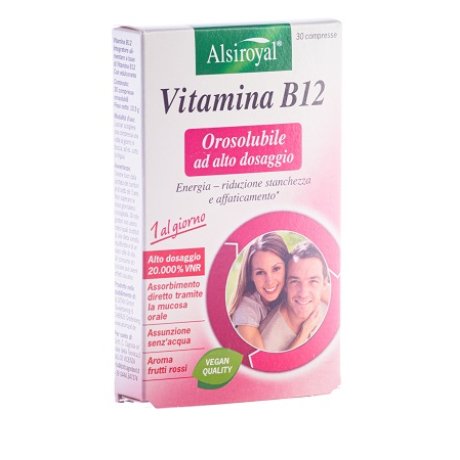 VITAMINA B12 OROSOLUBILE 30 COMPRESSE VITAMINA B12 OROSOLUBILE 30 COMPRESSE