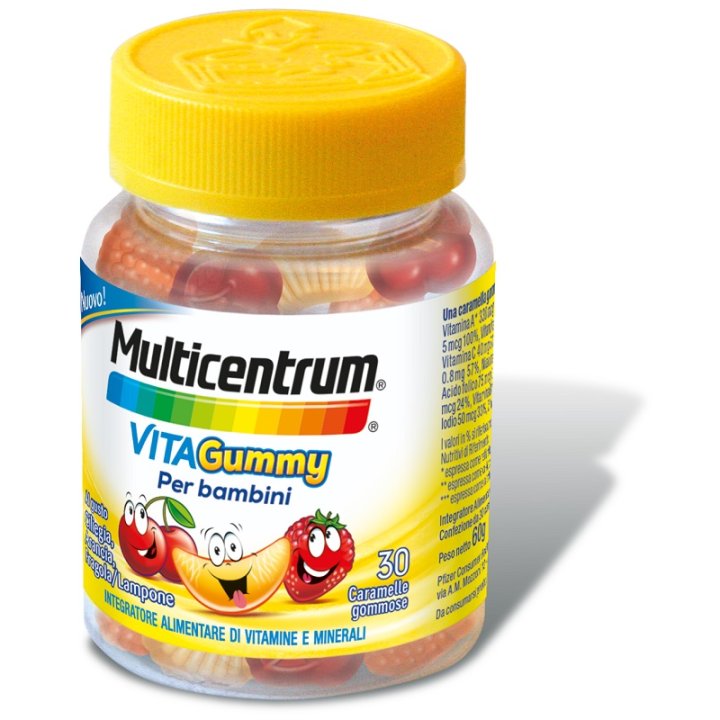 MULTICENTRUM VITAGUMMY 30 CARAMELLE MMOSE