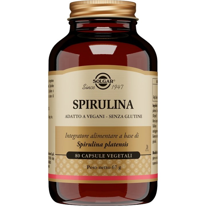 SPIRULINA 80 CAPSULE VEG